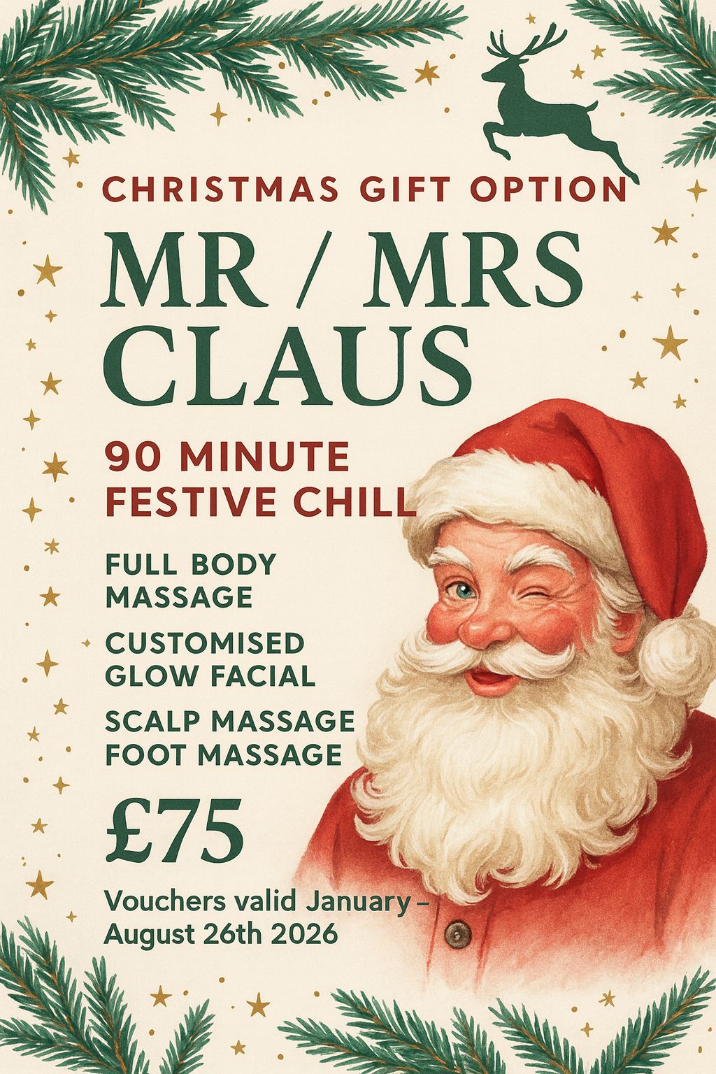 Mr / Mrs Claus Voucher